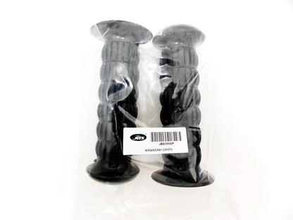 Black Hand Grip Set for KAWASAKI Z1 (1973-1975) - Left & Right Pair