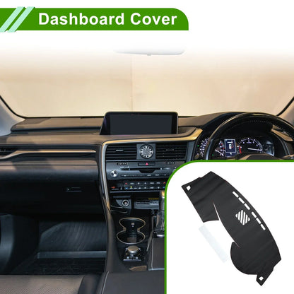 Dashboard Cover for LEXUS RX 350 2010-2015 Dash Mat Carpet Black Red