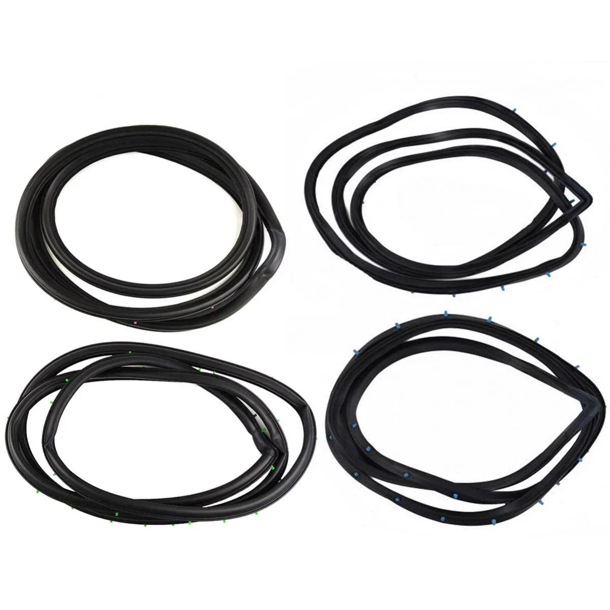 Door Rubber Weatherstrip Front Rear Set 4 Fits Isuzu D-Max TFR 4D Pickup 2003-11