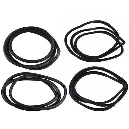 Door Rubber Weatherstrip Front Rear Set 4 Fits Isuzu D-Max TFR 4D Pickup 2003-11