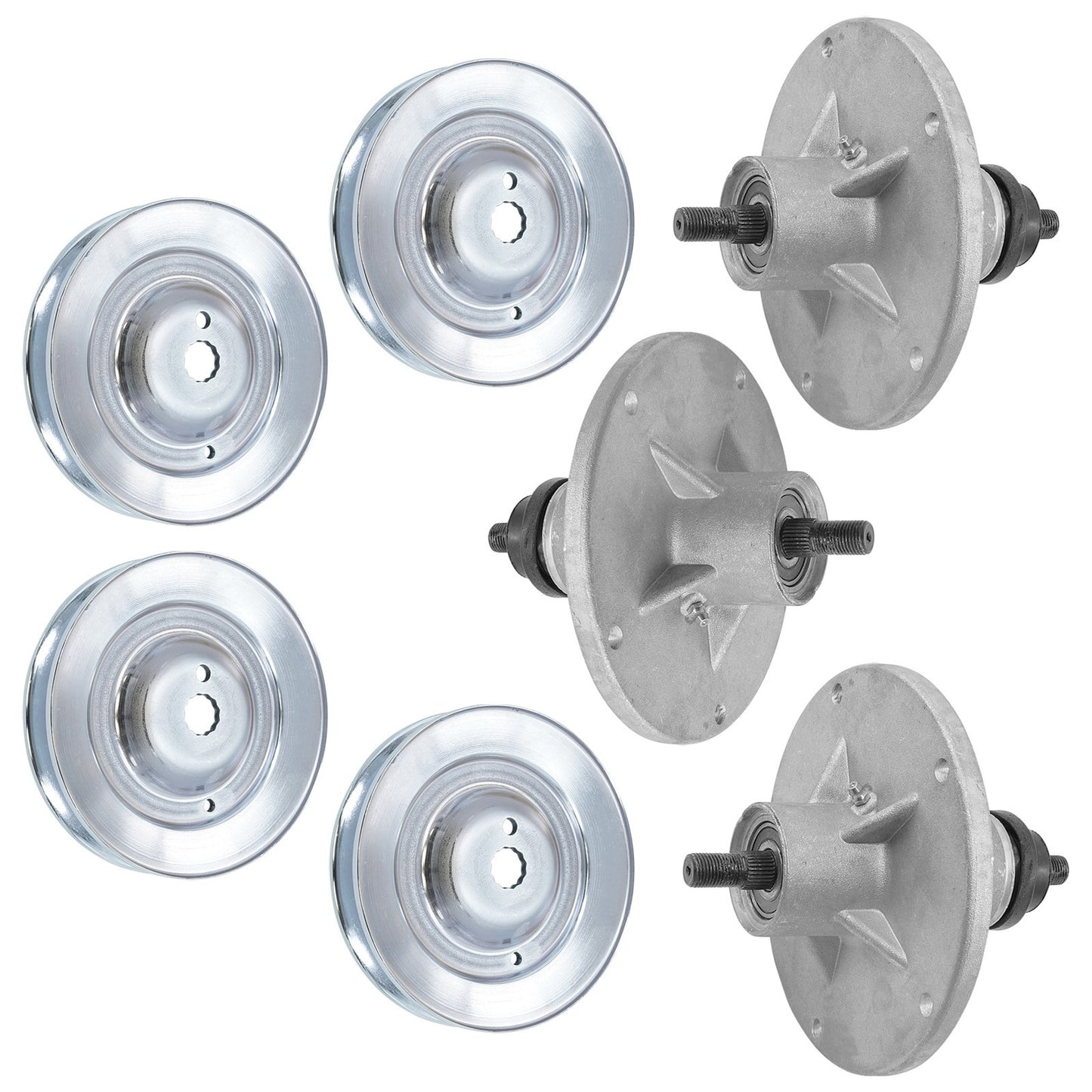 Deck Spindle Assembly with Pulley for Murray Beal ELB175460 (2017–2021)