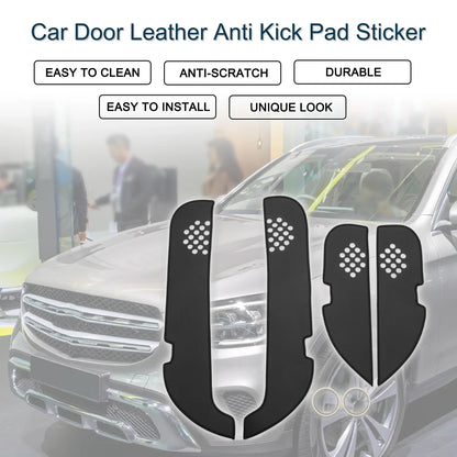 Car Door Leather Anti Kick Pad Sticker for Mercedes-Benz GL350 (2017)