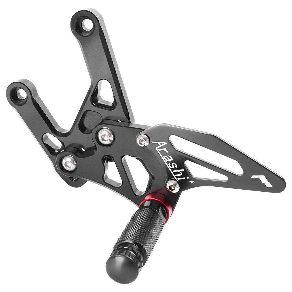 CNC Adjustable Rearset Footpegs for Yamaha MT-10, FZ-10 (2016-2017)