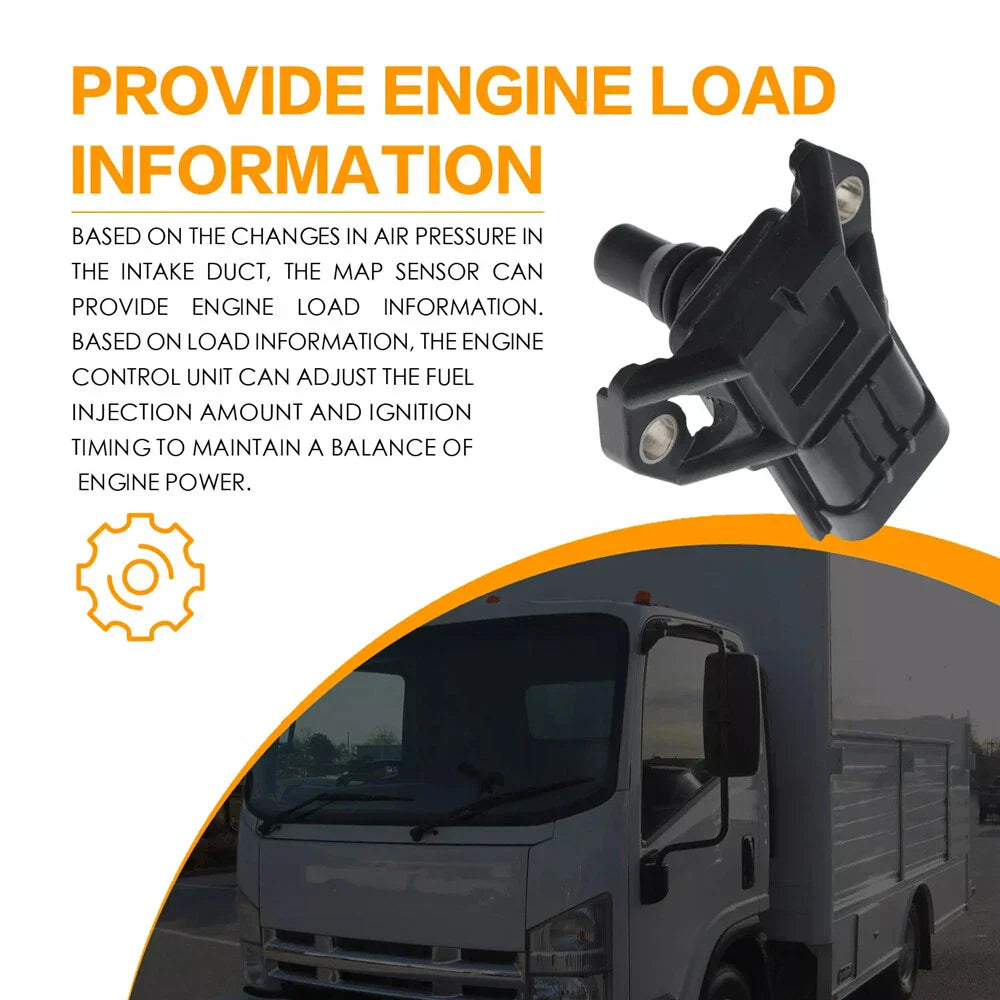 MAP Sensor for Isuzu NPR NQR Chevrolet W5500 W4500 (2004-2008)