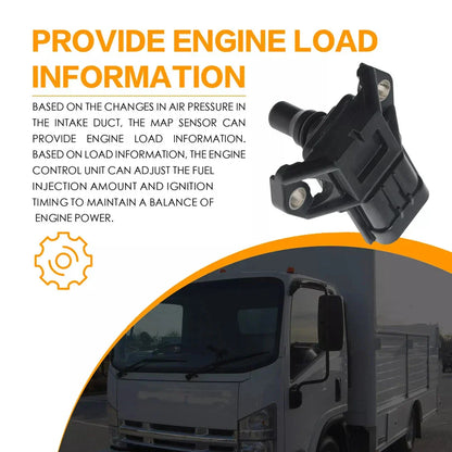 MAP Sensor for Isuzu NPR NQR Chevrolet W5500 W4500 (2004-2008)