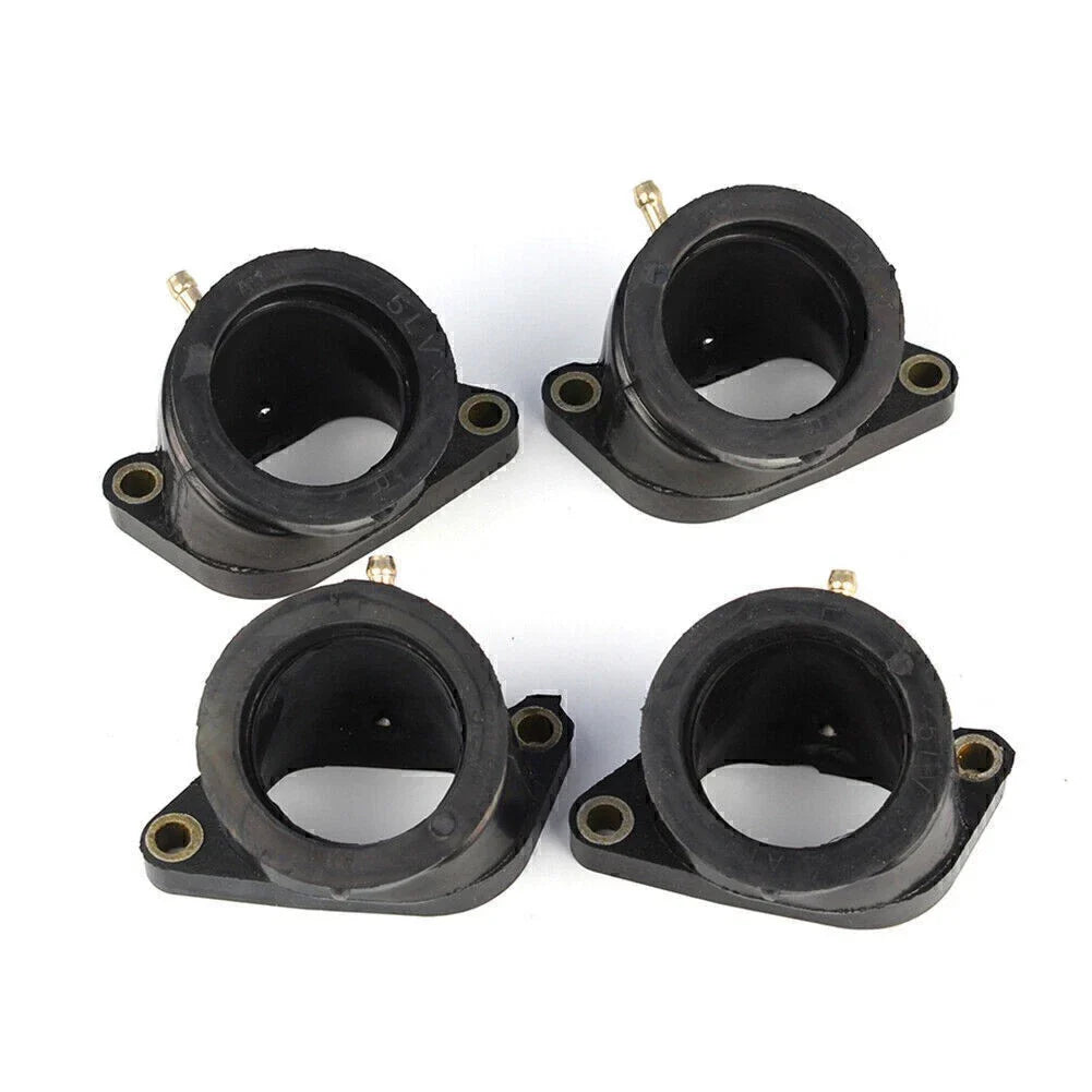 4 x Carburetor Intake Manifold Boots for Yamaha FZS1000 FZ-1 FAZER (2001-2005)