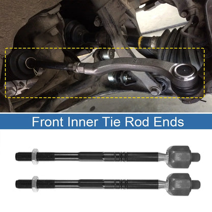 2 x Front Inner Tie Rod End Links for Chevrolet Cruze (2011-2015)