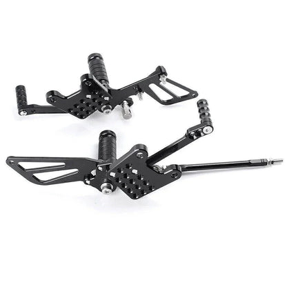Rearsets Foot Pegs for Suzuki GSXR1000 GSXR600 GSXR750 (2000-2005) Black