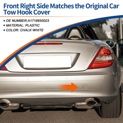 Rear Side Bumper Tow Hook Cover for Mercedes-Benz (2012-2018)