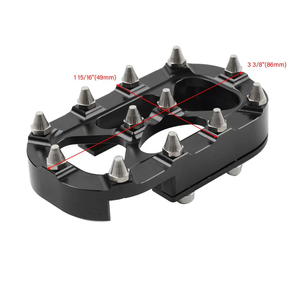 Brake Pedal Pad Cover MX Style for Harley Sportster XL 883 1200 (2004-2023)