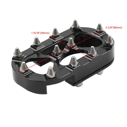 Brake Pedal Pad Cover MX Style for Harley Sportster XL 883 1200 (2004-2023)