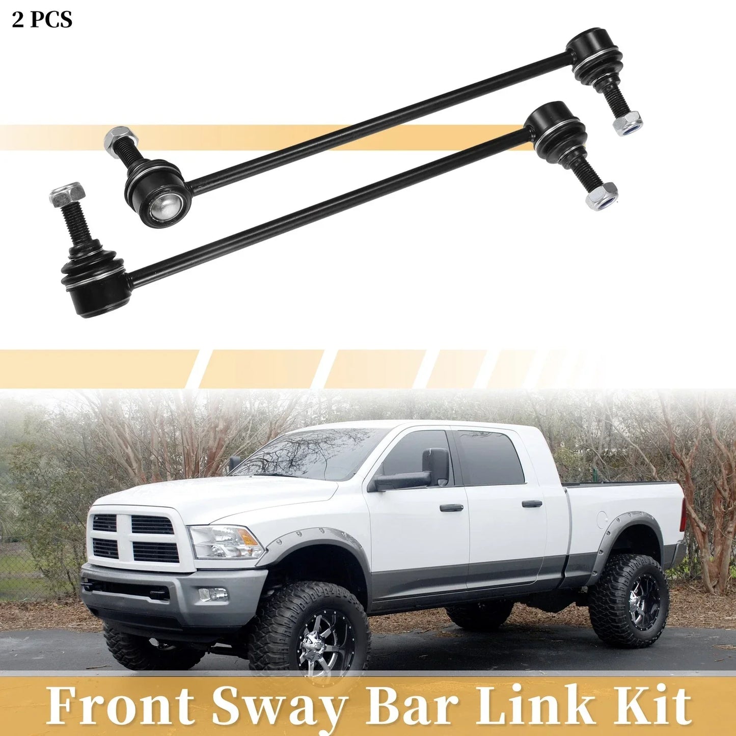 2 x Front Stabilizer Sway Bar Links for Mercedes-Benz C230 C250 C300 C350