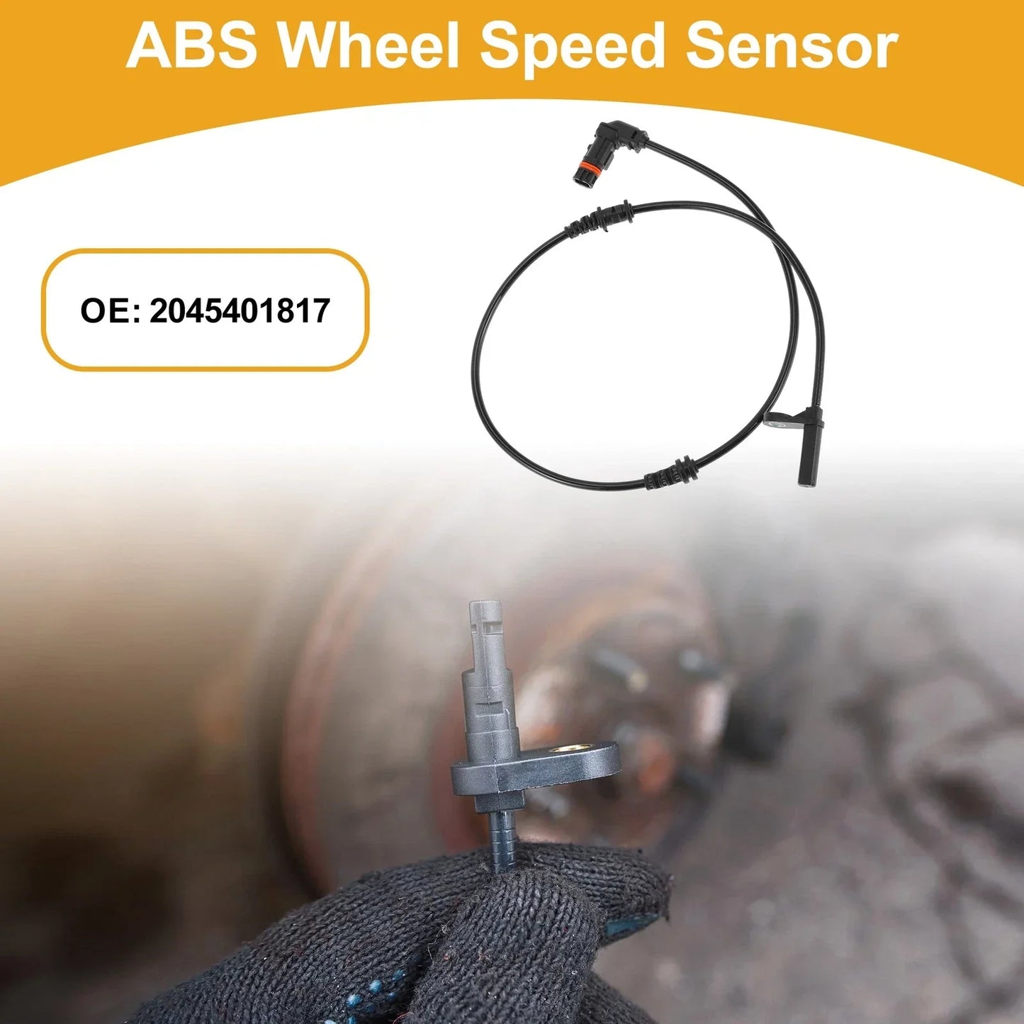 ABS Wheel Speed Sensor for Mercedes-Benz C63 AMG (2008-2015)