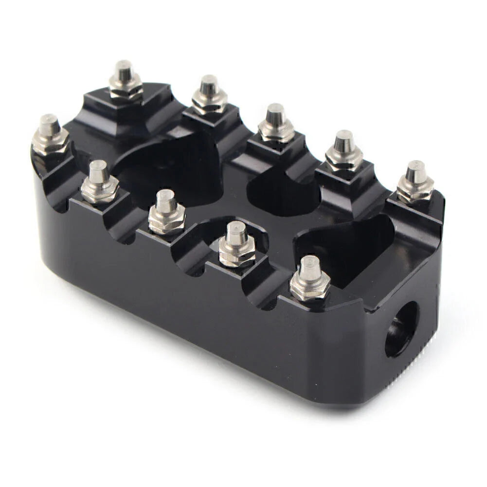 Universal Black Anti-Skid Gear Brake Shift Peg Pedals for Harley