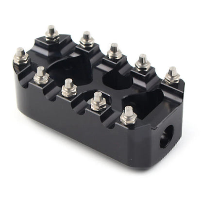 Universal Black Anti-Skid Gear Brake Shift Peg Pedals for Harley