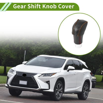 Car Gear Shift Knob Cover for Lexus RX350 2023-2024 Black Brown