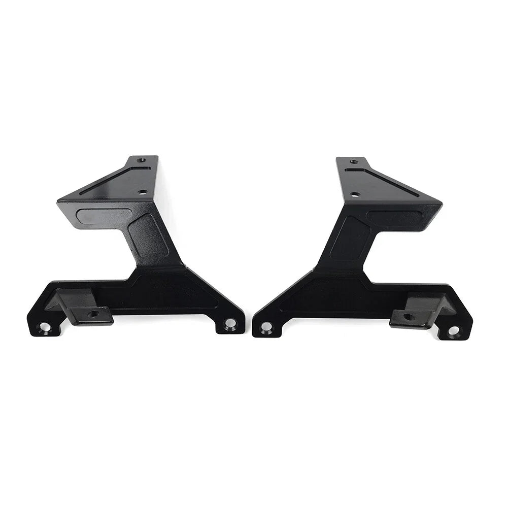 Dual A-Pillar Light Mounting Brackets for Jeep Wrangler JL Gladiator JT (2018-2023)