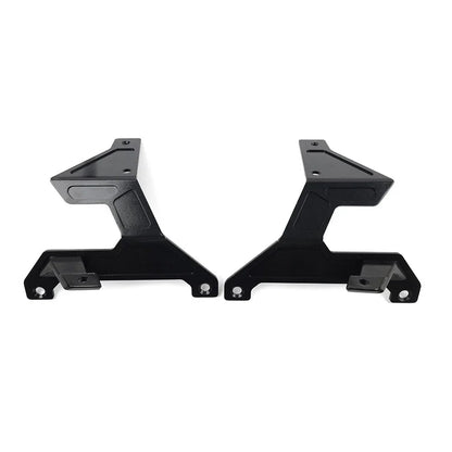Dual A-Pillar Light Mounting Brackets for Jeep Wrangler JL Gladiator JT (2018-2023)