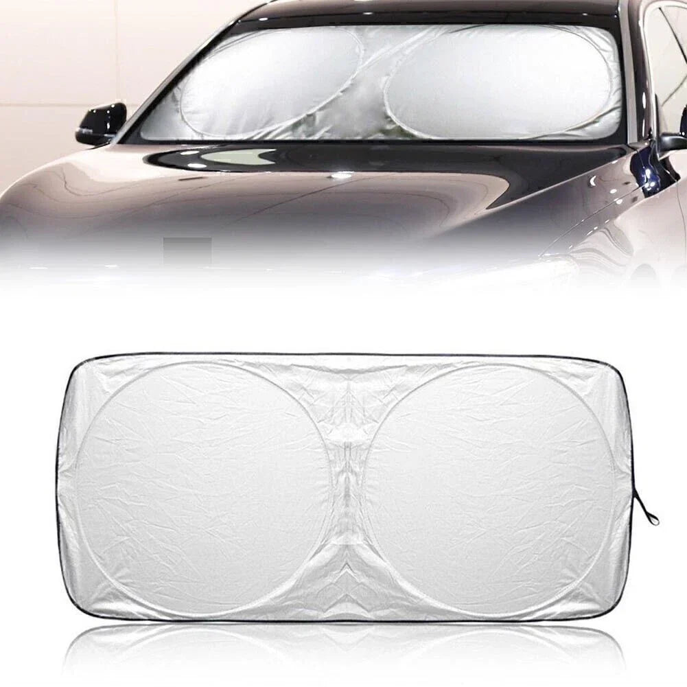 X-Large Front Windshield Sun Shade Visor Cover for Car (No Year Specified)