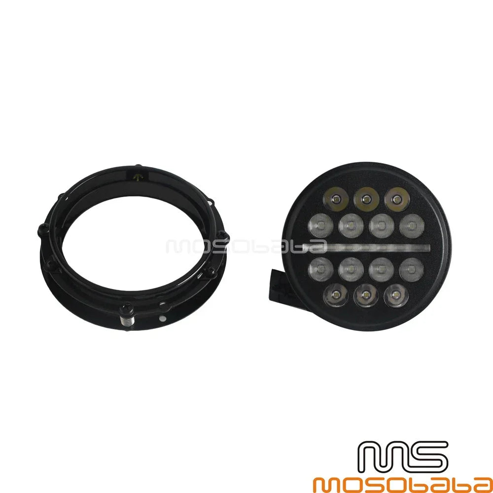 Headlamp Fairings Bracket Wind Deflector for Harley Softail FXBB FXST FXLR (18-25)