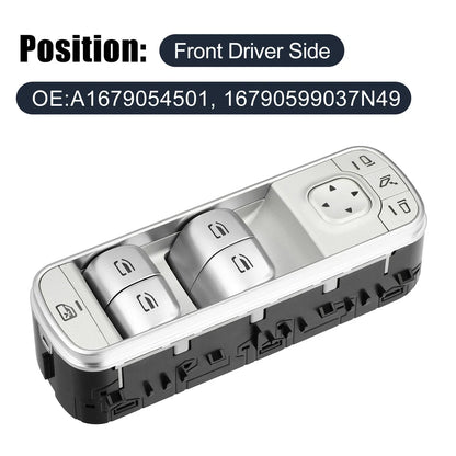 Left Side Power Window Switch for Mercedes-Benz G550 G63 (2019-2021)