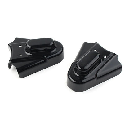 ABS Kuryakyn Gloss Black Phantom Covers for Harley Softail FXST/C