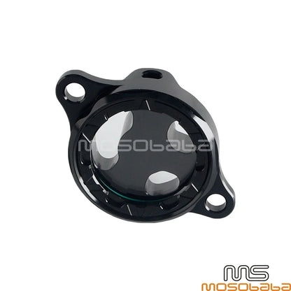 Aluminum CNC Engine Oil Filter Cap Cover for Honda TRX450R CRF450R/450X (2004-2023)