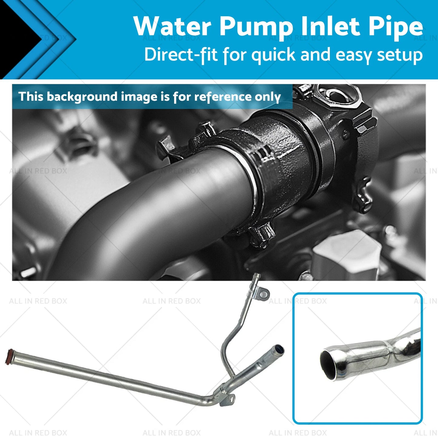 Water Pump Inlet Pipe for Mitsubishi 3.0 Challenger Triton L200 (1996-2006)