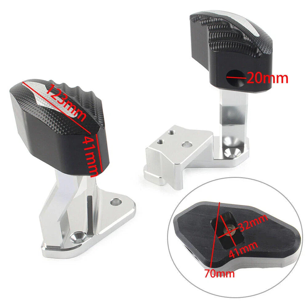 Engine Crash Bunds Slider Pads Protector for Suzuki Hayabusa GSXR1300 (21-23)