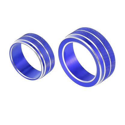 5 x Car Air Conditioner Volume Switch Knob Cover Rings for Honda (2016-2023)