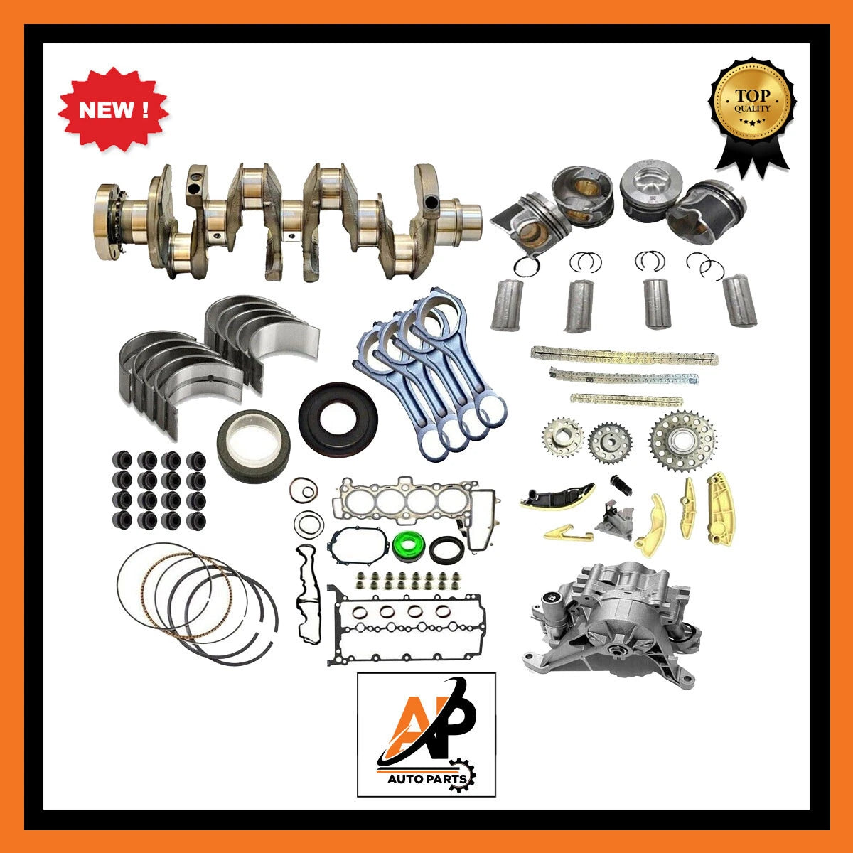 Crankshaft Rebuild Parts Kit for Land Rover Range Rover Velar (2018–2023)