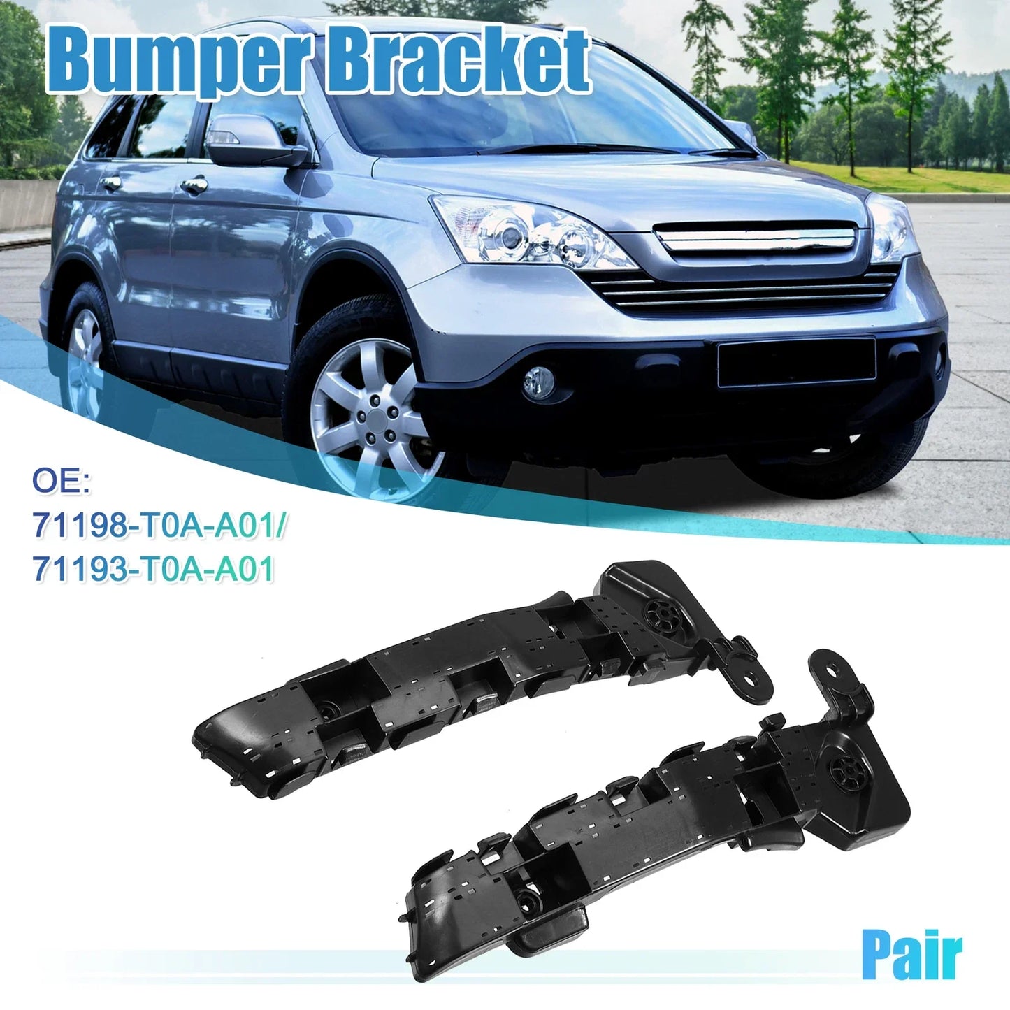 Front Bumper Bracket Set for Honda CR-V (2012-2016)