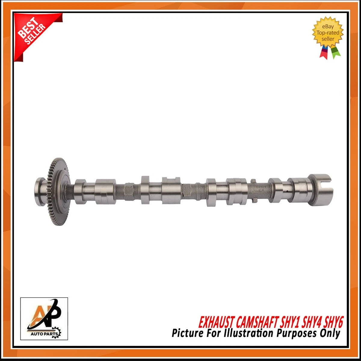 Exhaust Camshaft Replacement for Mazda 2.2 Diesel SHY1 SHY4 SHY6 (2012–)