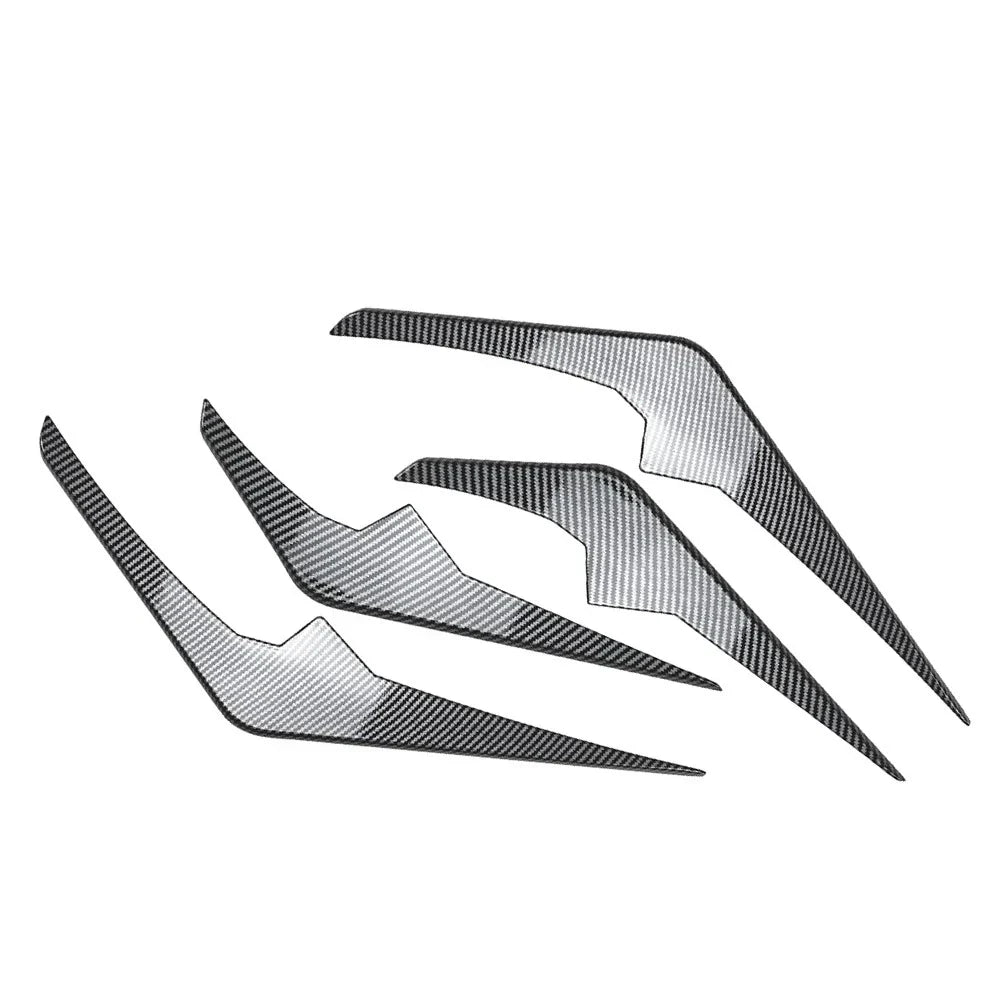 Carbon Black Front Bumper Side Air Vent Trim Cover for BMW X6 G06 (23-25)