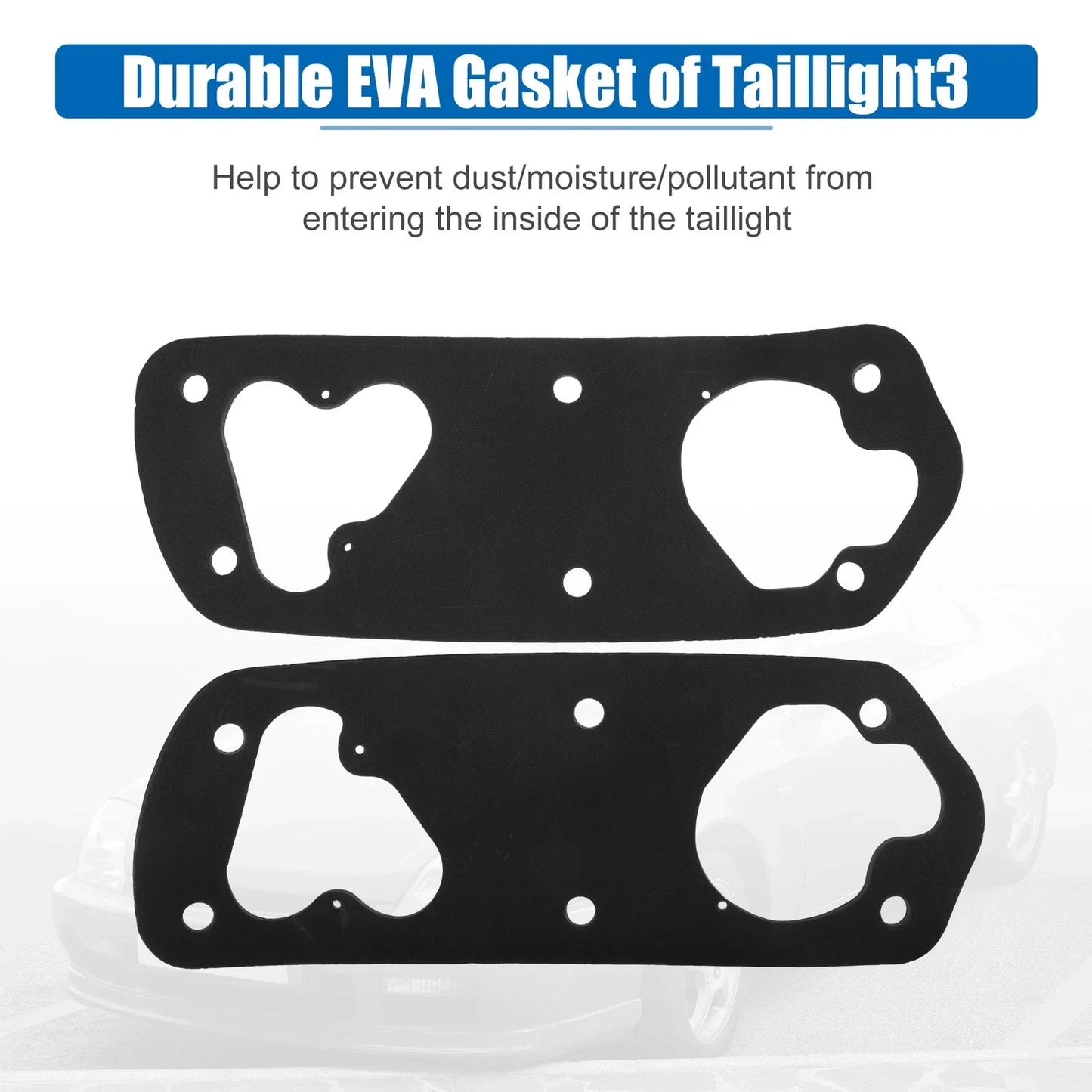 EVA Rear Taillight Gaskets for Honda Prelude (1997-2001) - 1 Pair