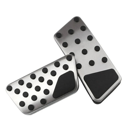 Stainless Steel Gas Brake Pedal Covers for Jeep Wrangler JK (2007-2017)