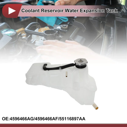 Coolant Expansion Overflow Tank with Cap for Dodge Charger