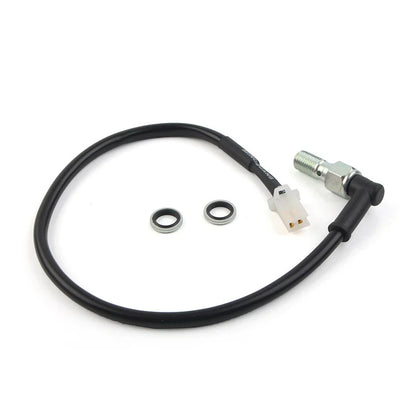 Hydraulic Brake Light Pressure Switch Bolt M10 for ATV Black
