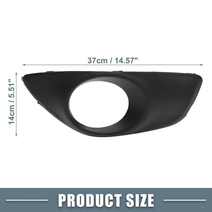 Front Left Right Fog Light Grille Cover for Hyundai Santa Fe (2010-2012) 2 x