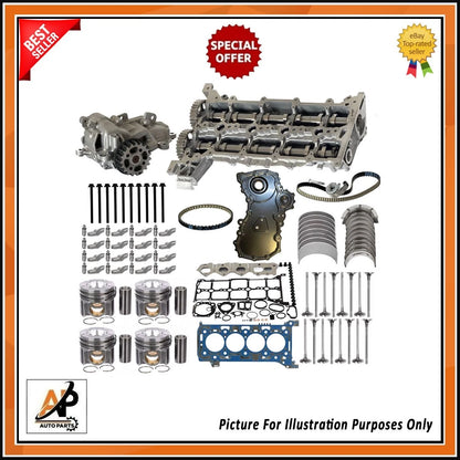 Full Engine Rebuild Kit for Transit S-Max Tourneo Custom EcoBlue 2.0 ()