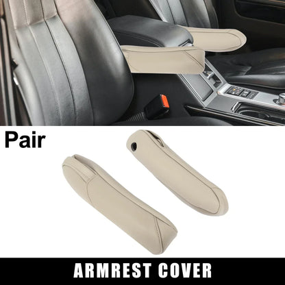 Beige Front Seat Armrest Cover for Honda CRV (2010-2011)