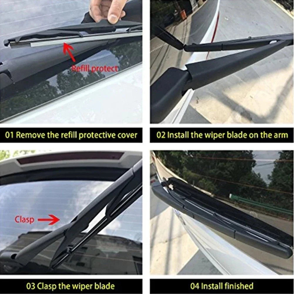 Rear Wiper Arm Blade Set for Hyundai Santa Fe (2006-2012)