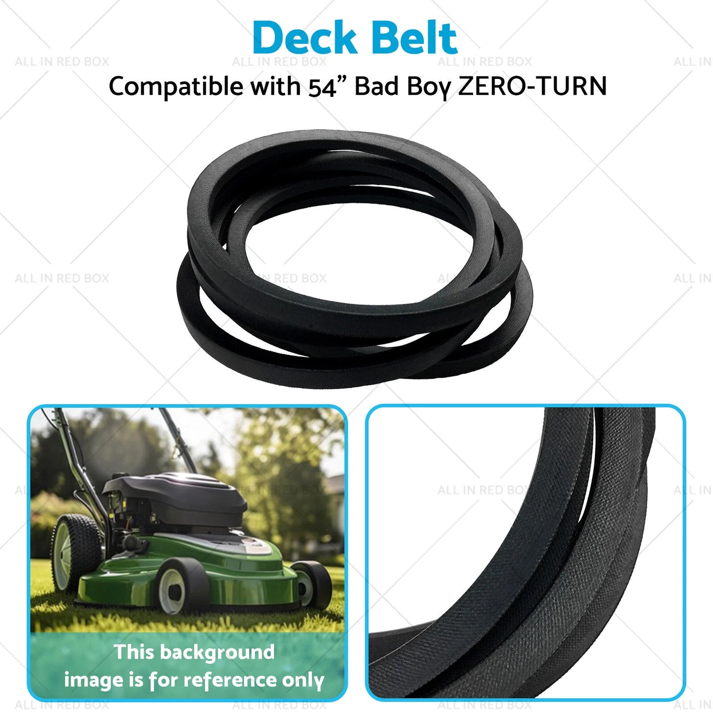 54" Deck Belt for Bad Boy CZT 5400