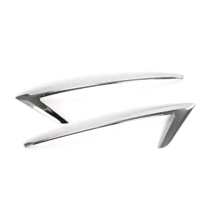 Rear Bumper Fog Light Cover for Mazda CX-5 2017-2021 Silver