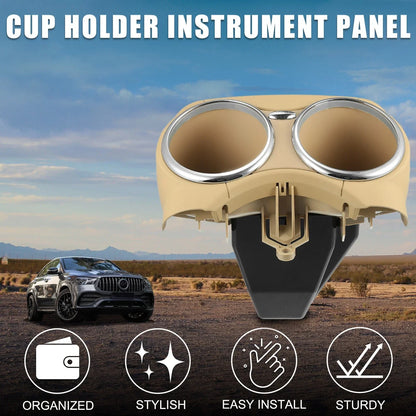 Cup Holder for Mercedes-Benz W219 2006-2011 Drink Holder Beige