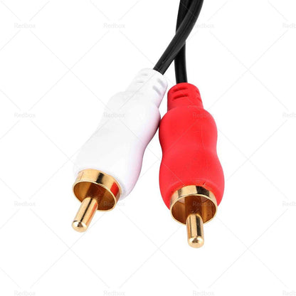 12V Bluetooth AUX Receiver Module with 2RCA Cable for Car Audio Stereo