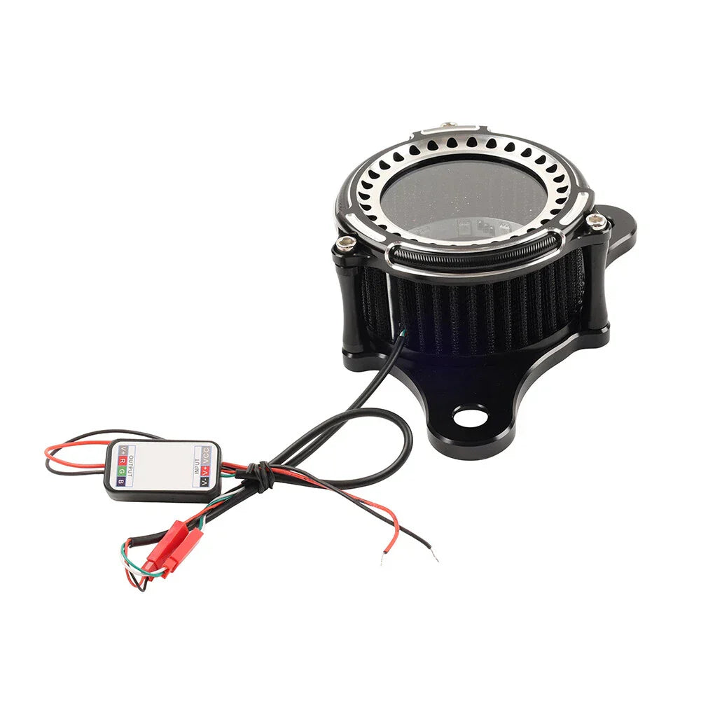 Air Cleaner Intake Filter for Harley Touring Softail Fat Boy Dyna FXR