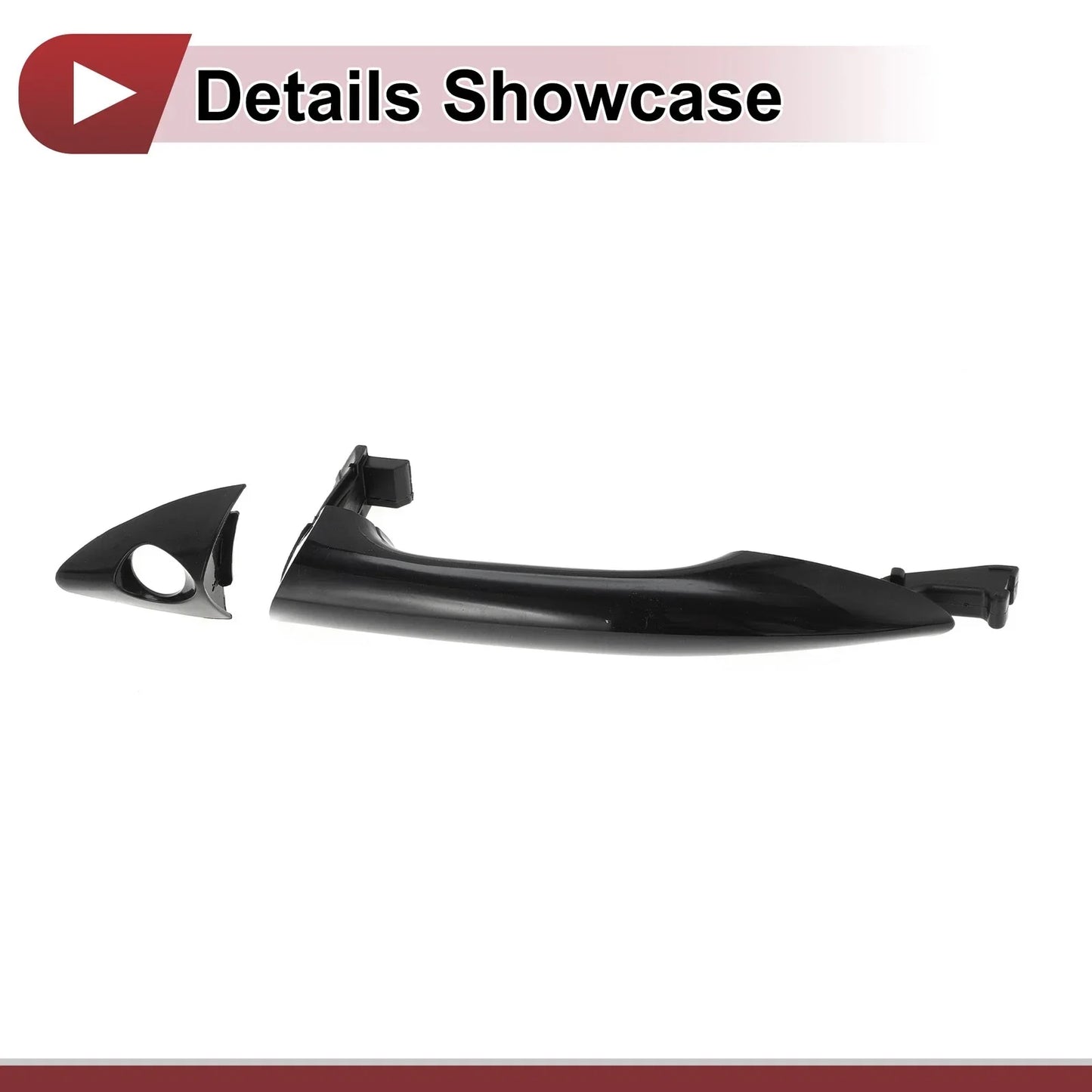 Car Door Handle Grip for Hyundai Elantra 2011-2015 Front Left Black