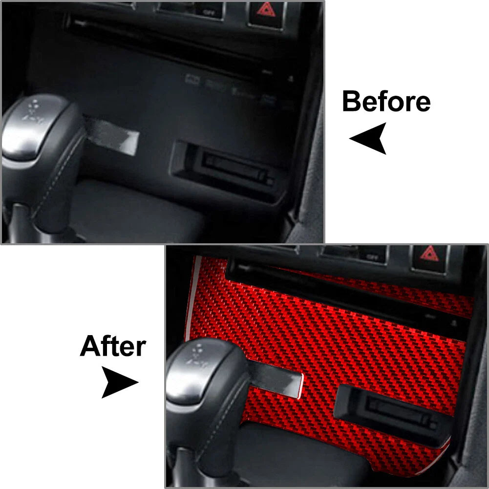 CD Panel Cover Trim for Nissan GTR R35 (2008-2016) Red