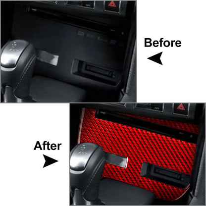 CD Panel Cover Trim for Nissan GTR R35 (2008-2016) Red